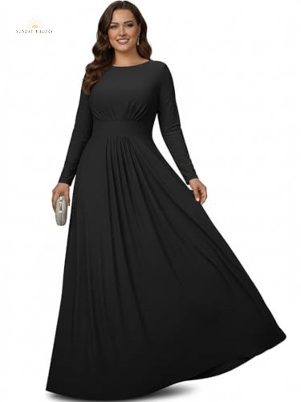 KOH KOH Womens Long Sleeve Flowy Modest Evening Maxi Dress Gown